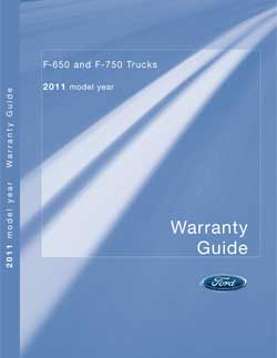 2011 F650-750 Warranty