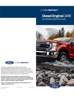 Ford diesel engine care extended warranty #8